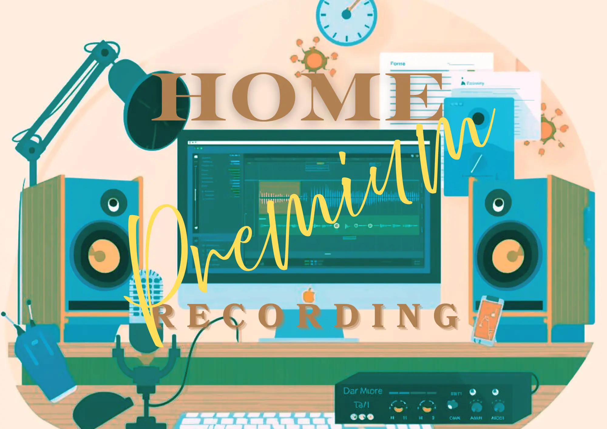 On-line kurz Začínáme s domácím nahrávacím studiem (PREMIUM verze)