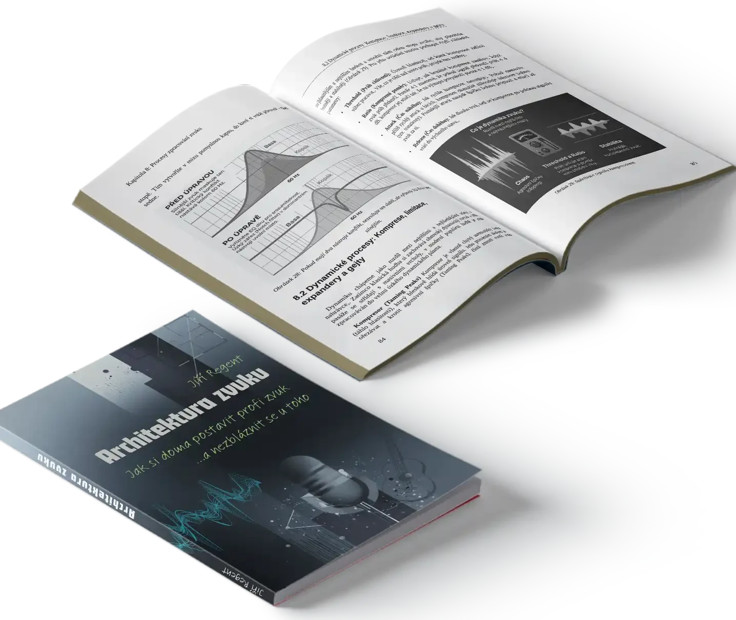 Kniha Architektura zvuku ZDARMA ke každému prezenčnímu kurzu